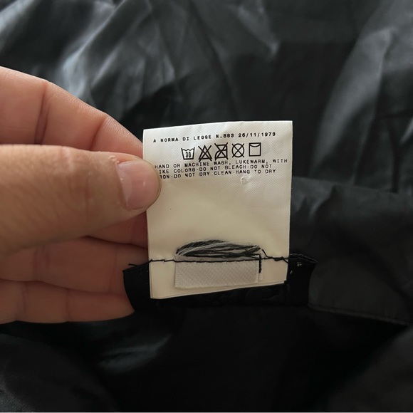 Dolce & Gabbana D&G Ittierre Men’s Black Nylon Jacket Case Y2K Diffusion Line - Picture 6 of 9